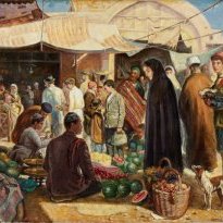 Sahebol-amr Bazaar (Tabriz), 1941